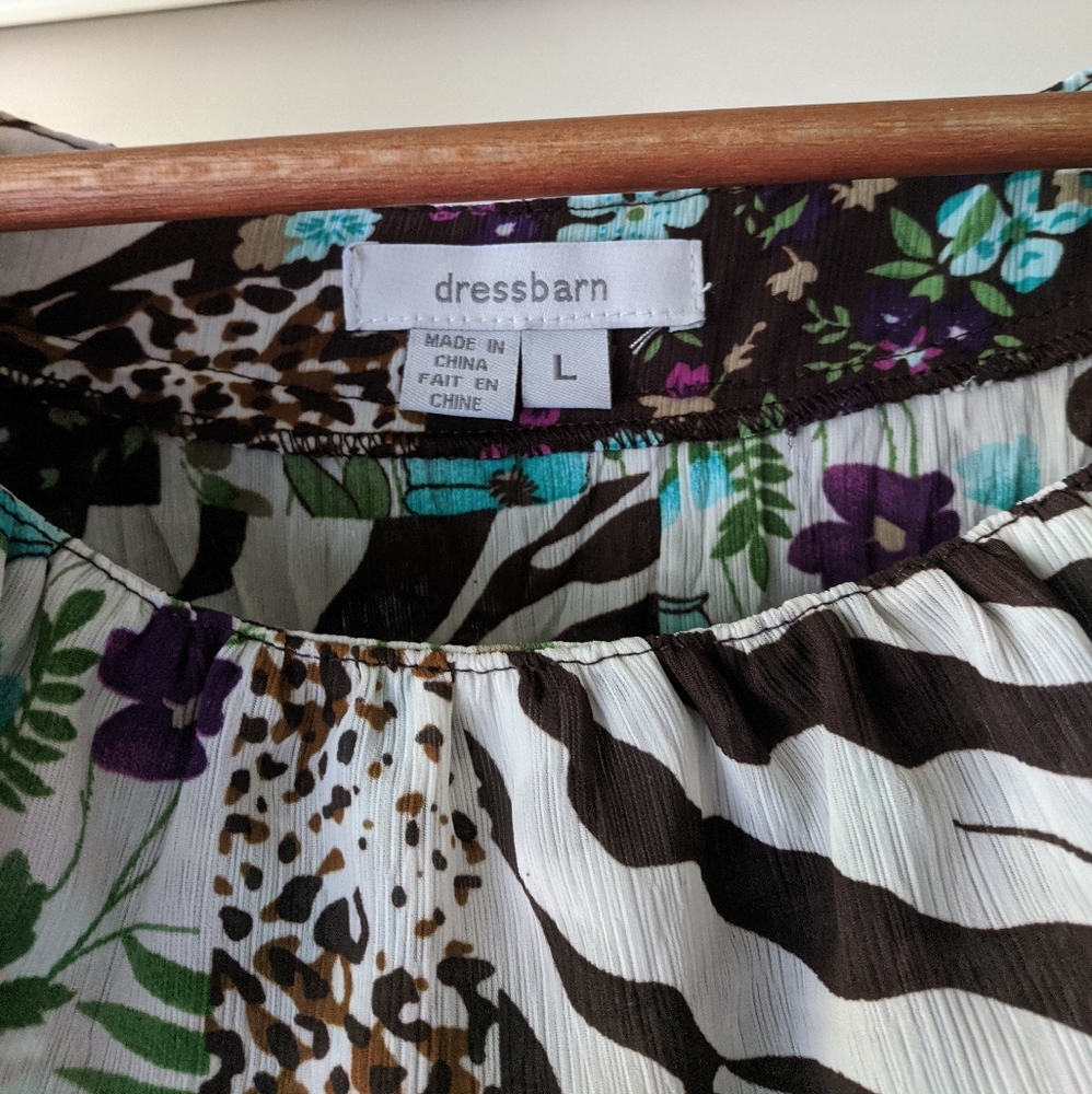 Dressbarn Multicolor Blouse - Picture 3 of 4